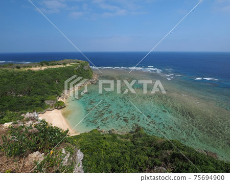 Superb view of Okinawa, Happy Cliff 75694900