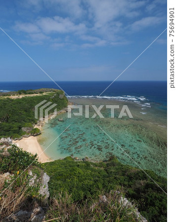 Superb view of Okinawa, Happy Cliff 75694901