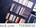 Interior materials design for home and renovation building. 75696016