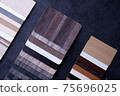 Interior materials design for home and renovation building. 75696025