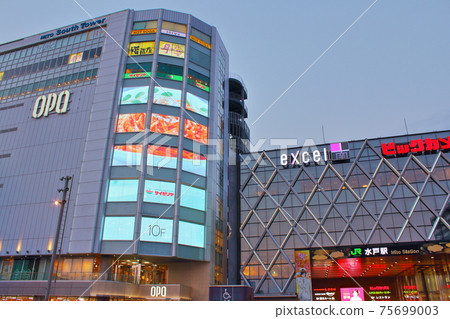 [Mito City, Ibaraki Prefecture] Mito Station South Exit 75699003