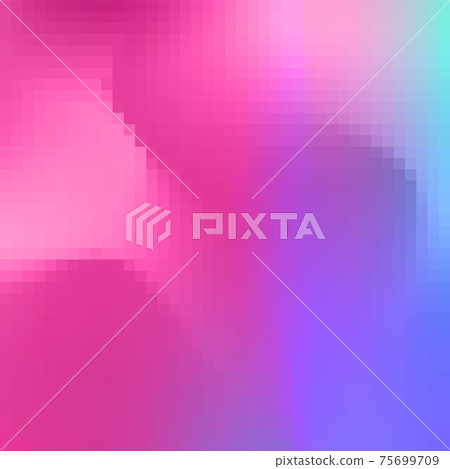 Abstract square pixel mosaic background Abstract square pixel mosaic background 75699709