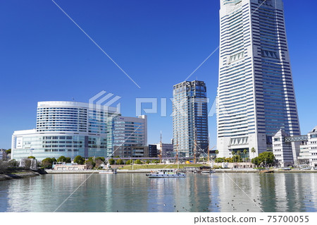 橫濱港未來運河景觀 橫濱港未來運河景觀 75700055