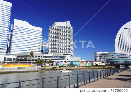 橫濱港未來運河景觀 橫濱港未來運河景觀 75700063