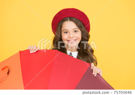 Beauty is in every girl. Beauty model with open umbrella. Beauty is in every girl. Beauty model with open umbrella. 75703046