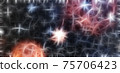 Fractal abstract outer space. Galaxy background. Elements of this image furnished by NASA. 75706423