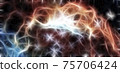 Nebula and stars in cosmos space. Elements of this image furnished by NASA 75706424