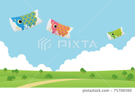 Carp streamer background material 75706560