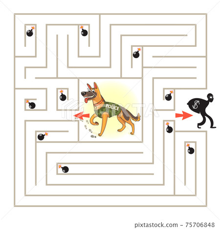 Help the character to find a way out of the maze Help the character to find a way out of the maze 75706848