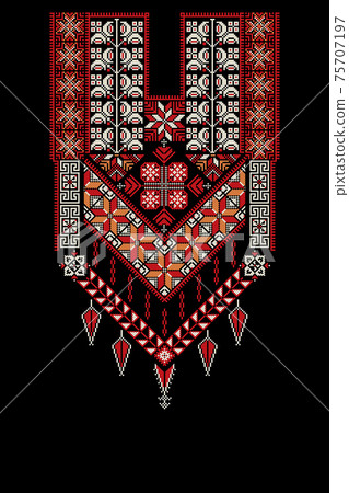 Tatreez ornament template 6 Tatreez ornament template 6 75707197