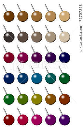 圖釘七彩2球的右下角 75707238