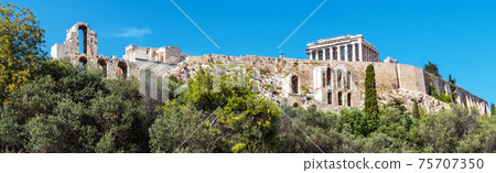 Panorama of Acropolis, Athens, Greece 75707350