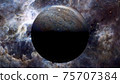 The Jupiter from space. Elements furnished by NASA. 75707384
