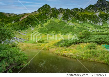 Landscape material of Mt. Kisokoma 75709271
