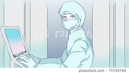 穿著乾淨西裝的工廠工人 75709789