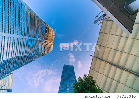 Tokyo cityscape of Japan, hopes for redevelopment of the Yaesu exit of Tokyo station 75712010