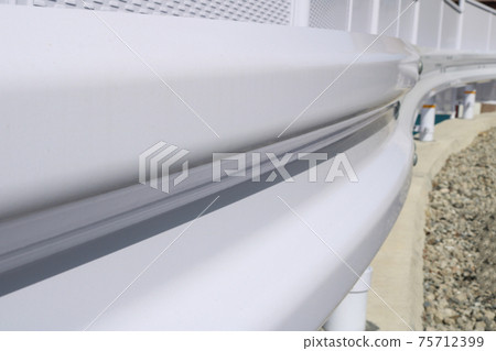 Distorted guardrail beam Distorted guardrail beam 75712399