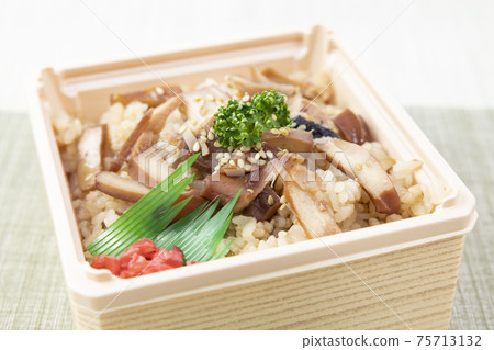 Delicious octopus rice Delicious octopus rice 75713132