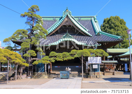 Shibamata Taishakuten Taishakudo and Mizuryu no Matsu in Shibamata, Katsushika-ku, Tokyo Shibamata Taishakuten Taishakudo and Mizuryu no Matsu in Shibamata, Katsushika-ku, Tokyo 75713715