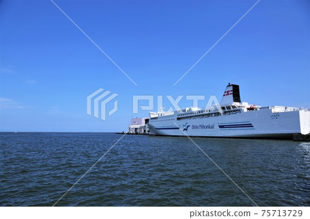 Shin Nihonkai Ferry Otaru City Hokkaido Stock Photo