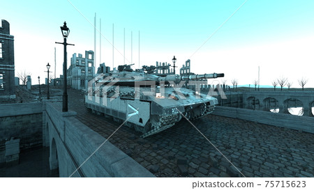 Ruined town 75715623