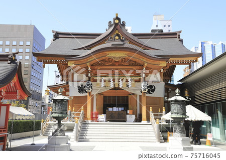 Suitengu Shrine Main Hall, Sakaicho, Chuo-ku, Tokyo 75716045