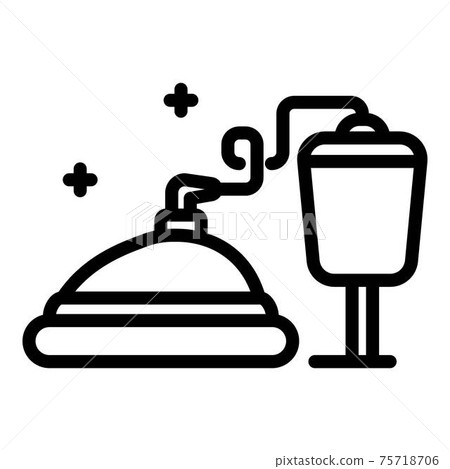 Clinic anesthesia icon, outline style Clinic anesthesia icon, outline style 75718706