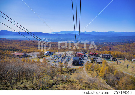[長野縣]秋北岳竹索道 75719046