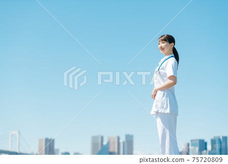 Medical outdoor lab coat 75720809