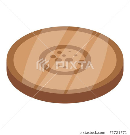 Nature parasite icon, isometric style 75721771