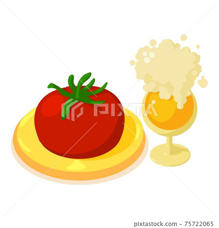 Oktoberfest food icon, isometric style Oktoberfest food icon, isometric style 75722065