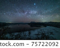 Lake Mashu and Milky Way [Hokkaido] 75722092