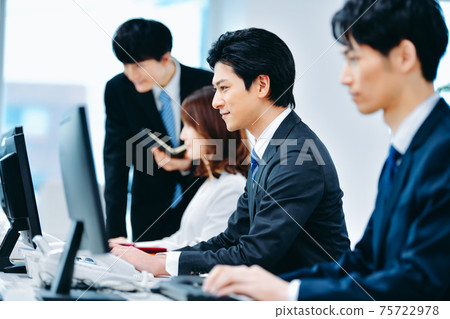 Business scene office Business scene office 75722978