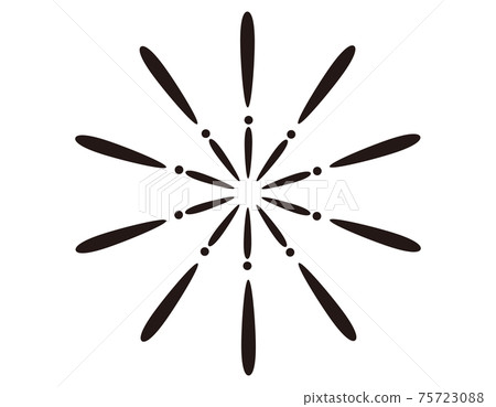 Vector illustration of fireworks Vector illustration of fireworks 75723088