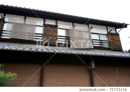 Old-fashioned Japanese house Old-fashioned Japanese house 75723216