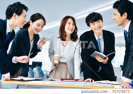Business scene Business scene 75723675