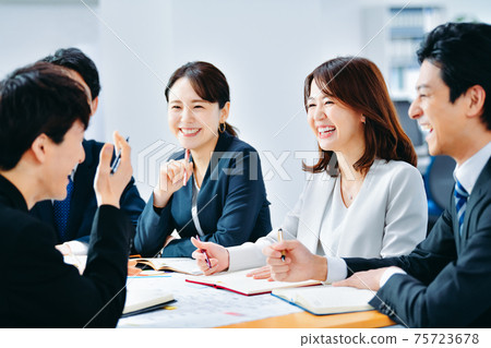 Business scene 75723678