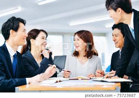 Business scene Business scene 75723687