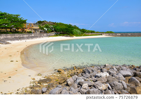 Hatoma Island前面的海灘 Hatoma Island前面的海灘 75726879