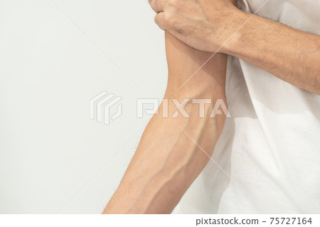 Blood vessel male right arm Blood vessel male right arm 75727164
