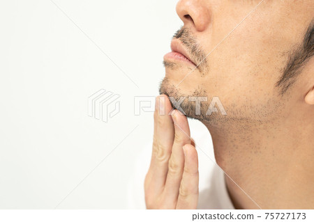 Stubble mustache men's esthetic Stubble mustache men's esthetic 75727173