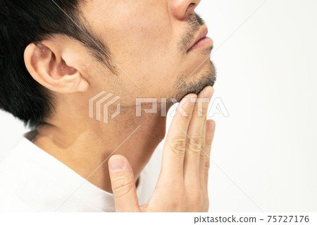 Stubble mustache men's esthetic Stubble mustache men's esthetic 75727176