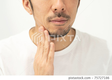 Stubble mustache men's esthetic Stubble mustache men's esthetic 75727186