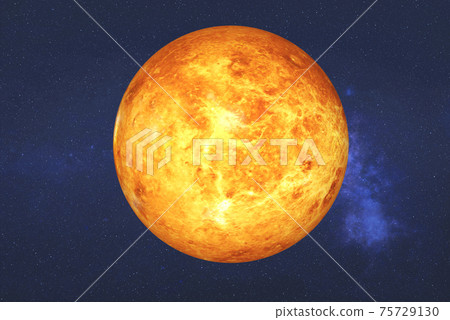 High detailed Fiction red Venus planet. High detailed Fiction red Venus planet. 75729130