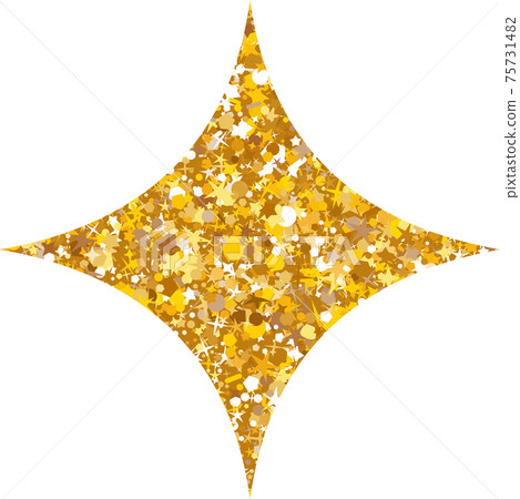 Vector luxury gold star. Rating, award and insignia. 75731482