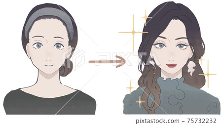 妝容好看的女人 75732232