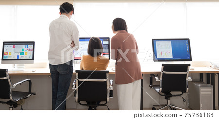 Creative office image Creative office image 75736183