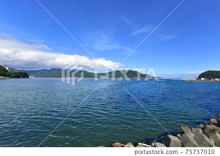 Scenery of Ofunato City, Iwate Prefecture (Summer 2020) 75737010