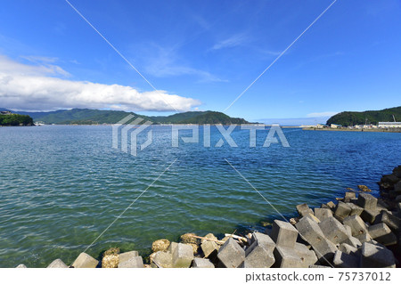 Scenery of Ofunato City, Iwate Prefecture (Summer 2020) 75737012
