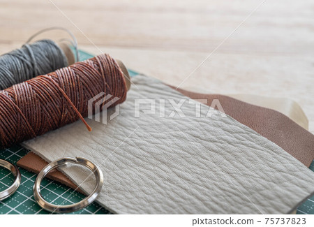 皮革工藝端皮和打蠟線 75737823